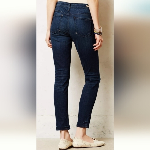 Anthropologie Pilcro Stet Slim Ankle Jean in Medium Wash Size 28 - Picture 3 of 14